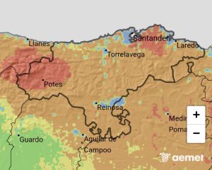 Cantabria afronta una jornada de calor extremo y alto riesgo de incendios