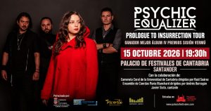 Psychic Equalizer actuará este jueves en el Palacio de Festivales de Cantabria