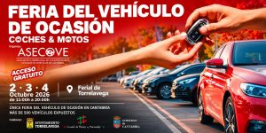 Torrelavega acoge del 2 al 4 de octubre la Feria del Vehículo de Ocasión con más de 500 vehículos