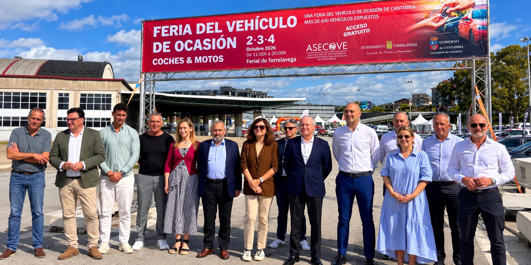 Torrelavega abre la Feria del Vehículo de Ocasión con más de 600 vehículos