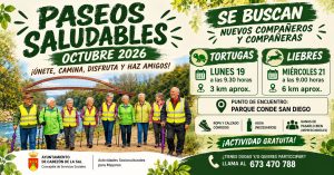 Cabezón de la Sal recupera los paseos saludables este mes de octubre