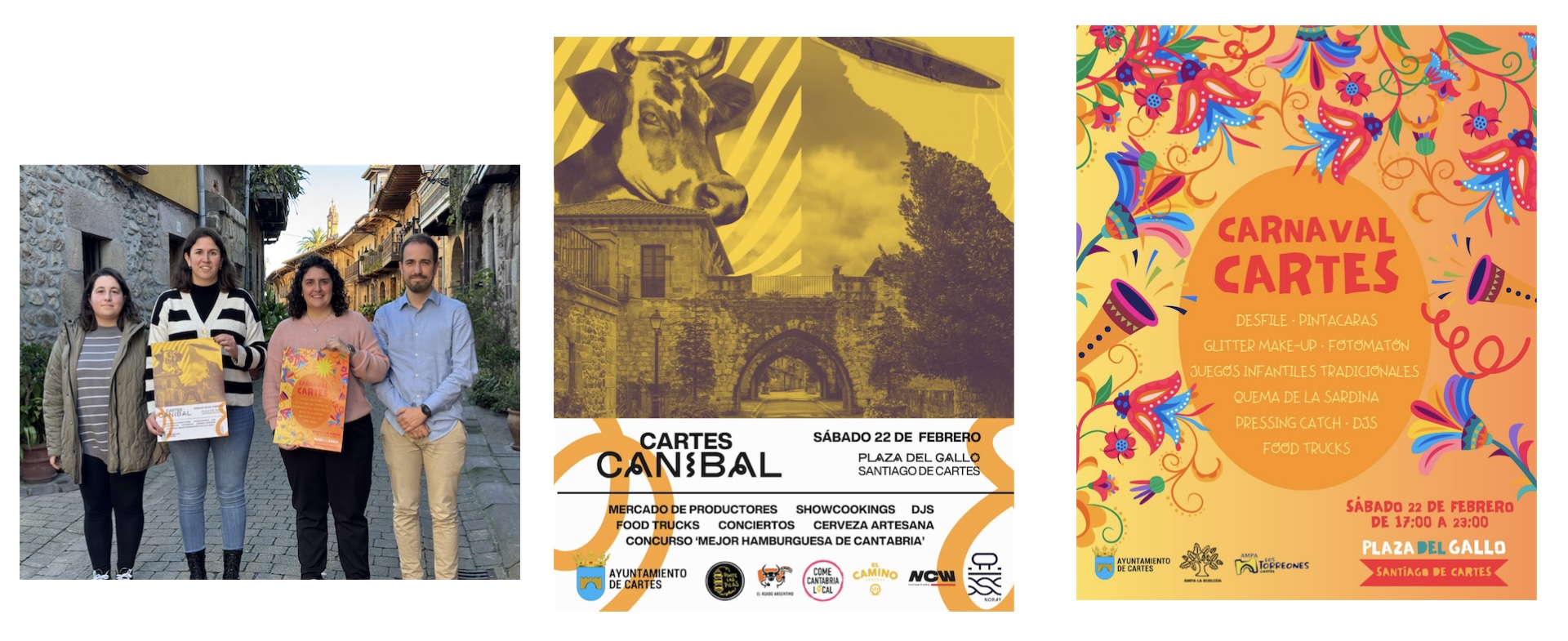 SANTIAGO DE CARTES ACOGERÁ EL 22 DE FEBRERO EL FESTIVAL DE LA CARNE DE CANTABRIA Y UN CARNAVAL INFANTIL