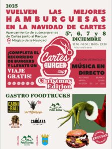 Cartes Burguer Cap en Cartes 5,6,7 y 8 de Diciembre
