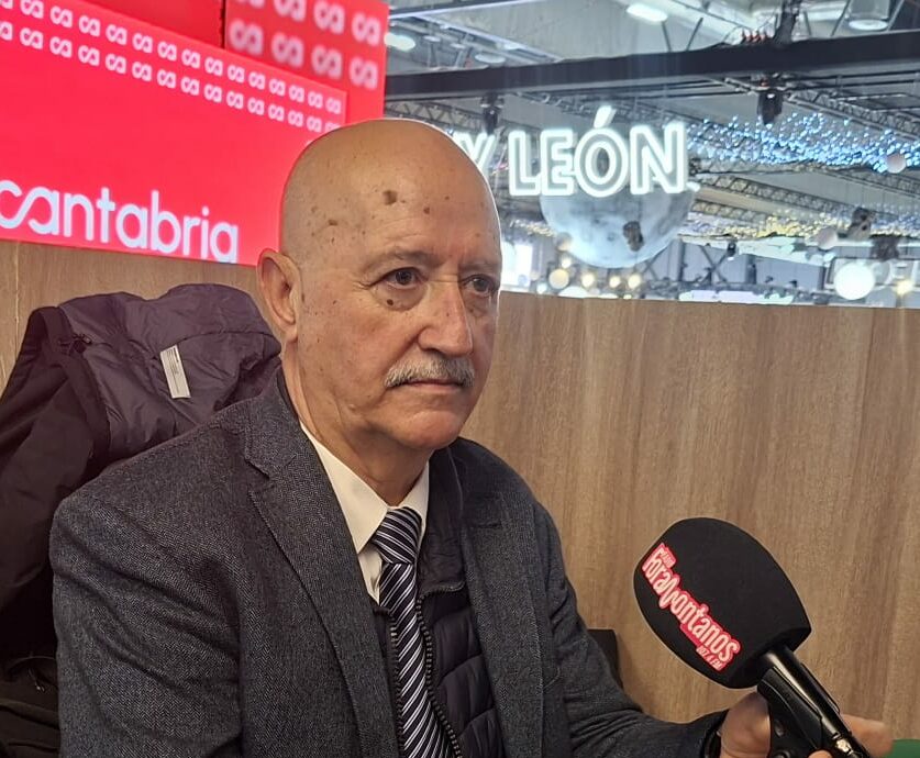 Hermandad Campoo de Suso en Fitur 2026 con Pedro Luís Gutierrez