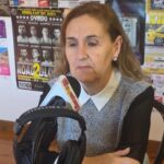 Carolina Entrecanales hablando de la 9ª Feria de La leche en Ruiloba este 15 de Febrero