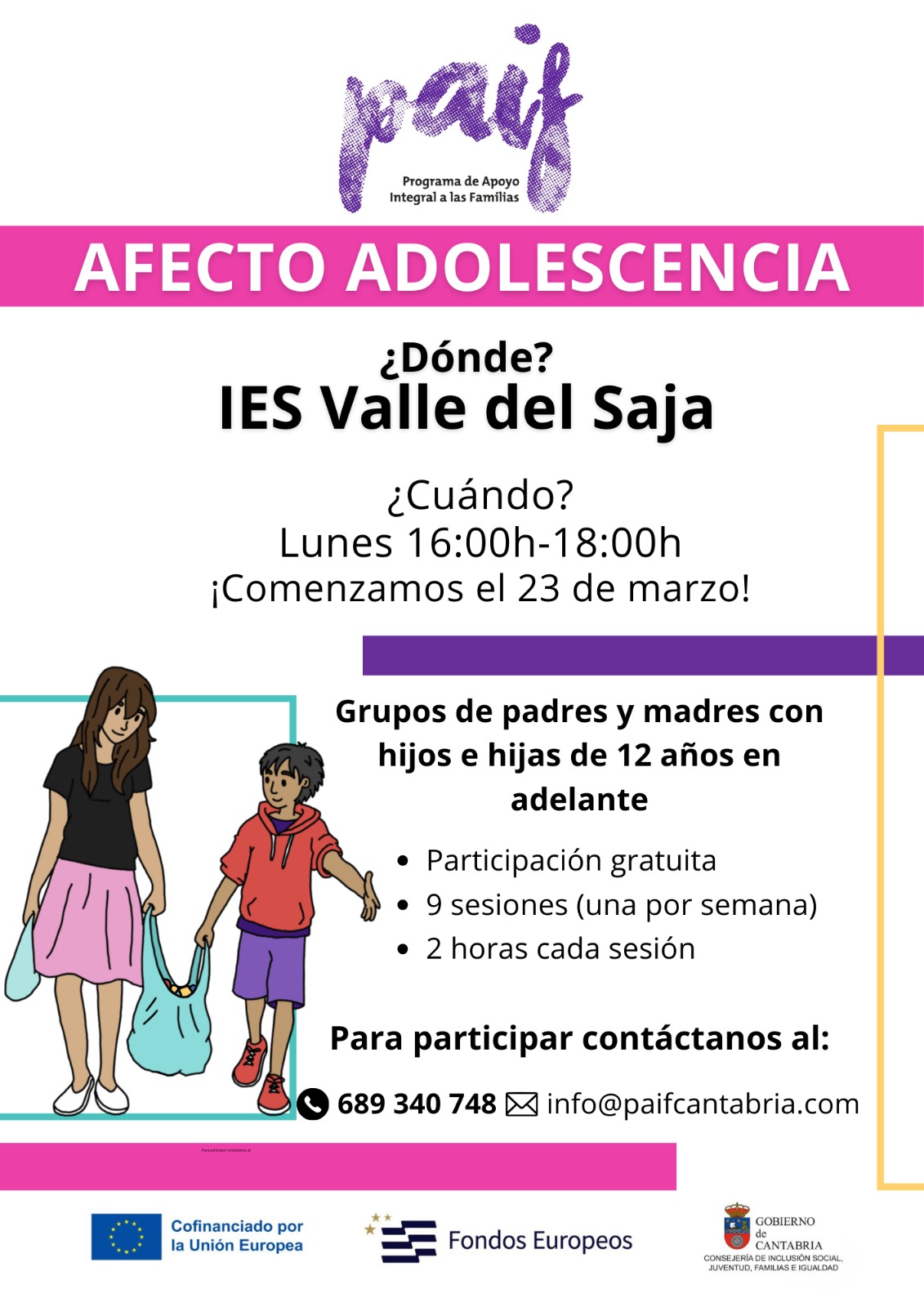 Lara & Coral nos hablan de los nuevos grupos de Paif que comienzan este 23 de Marzo